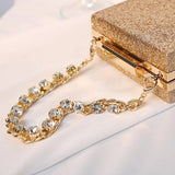 Diamond Evening Clutch Bags Fashion Chain Purse
