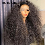 250 Density Water Wave 360 Lace Frontal Wig Curly Human Hair Wig Transparent Lace Front Wigs Brazilian Pre Plucked Wig