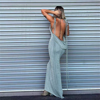 Backless Maxi Dress Sexy - Divine Diva Beauty