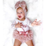 Cute Baby Clothing Girls My First Birthday Outfits bby