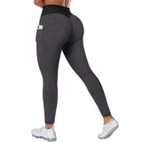 Sexy Mesh BUTT Lifting Women Leggings Fitness High Waist Tummy Control Seamless Pants Push Up Workout Gym Running Pants