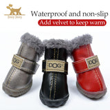 Pet Dog Shoes Winter Super Warm