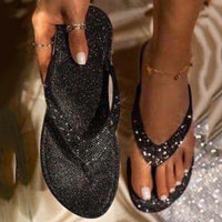 Women Flip Flop Slippers Slides Bling Rhinestone Ladies Shoes sandal