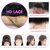 Virgin Brazilian Human Hair Silk Base Wig/13x4/13x6 1BT30 Kinky Curly Lace Front Wigs Pre Plucked With Baby Hair