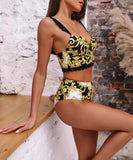 Summer Sexy Two-Piece Bikini Suits swimwear