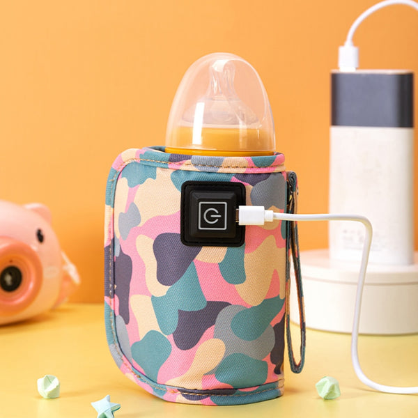 USB Baby Nursing Bottle Heater Portable Insulated Baby Bottle Stroller Bag bby