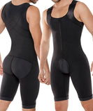 Menswear Compression Bodysuit Shaper Tummy Control Suit Weight Loss Underwork Slimming Body Shapewear