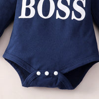 2pc Newborn Baby Boy Clothes Long Sleeve Hooded outfit bby