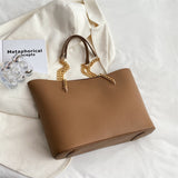 Big PU Leather Shoulder Bags purse