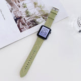 Luxury Leather for Apple watch series 8 7 6 5 4 3 2 1  leather band strap for i watch series 7 41mm 45mm 44mm watchband jewelry