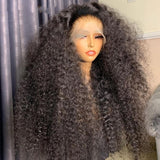 250 Density Water Wave 360 Lace Frontal Wig Curly Human Hair Wig Transparent Lace Front Wigs Brazilian Pre Plucked Wig