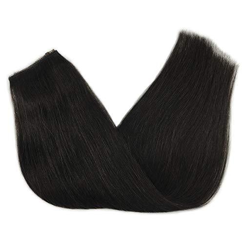 Headband Halo Extensions Piano Natural Straight Halo Hair Extensions With Clips Elasticity Invisible Wire Remy Hair Pieces - Divine Diva Beauty