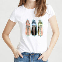 Graphic Print T Shirts Women plus size avail - Divine Diva Beauty
