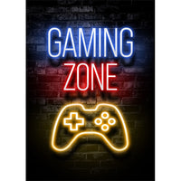 Sleep Game Repeat Gaming Wall Art Poster Prints Gamer Canvas Painting Canvas Picture for Kids Boys bedRoom - Divine Diva Beauty