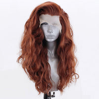 Synthetic Lace Front Wig Natural Wave Wigs Side Part - Divine Diva Beauty