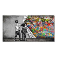 Child Graffiti Abstract Wall Art Decoration Picture Canvas Painting on The Wall Modern Fashion Poster for Living Room Paintings - Divine Diva Beauty