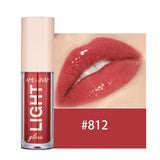 12 Colors Mirror Glitter Lip Gloss Waterproof Long Lasting Moisturizing Lipstick Shine Pearl Lip Gloss Women Makeup Cosmetics