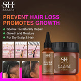 Fast Hair Growth Set Chebe Oil Traction Alopecia Hair Strengthen Mask Anti Break Loss New Africa Baldness Treatment Care Essence