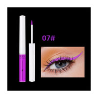 Luminous UV Light Neon Eyeliner Pen Eyes Makeup Red Waterproof Yellow Purple Red Color Liquid Eye Liner Pencil Make Up Cosmetics