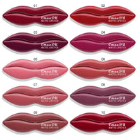 10 Colors Waterproof Big Mouth Nude Matte Lipsticks Long Lasting Lip Stick Not Fading Sexy Red Velvet Lipsticks Makeup Cosmetic
