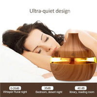 Wood Grain Humidifier Aroma Diffuser Atomizer USB Household Humidifier Hydrating Instrument Desktop Humidifier