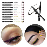 1Pcs Waterproof Long Lasting Eye Liner Matte Multi-Colored Pigment Liquid Eyeliner Cosmetic Eyeshadow Pencil Makeup Accessories - Divine Diva Beauty