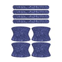 8PCS Universal Car Door Handle Sticker Decal Warning Diamond Auto Strip Driving Safety Bling Car Accessories for Girls Wholesale - Divine Diva Beauty