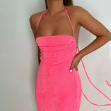 Backless Maxi Dress Sexy - Divine Diva Beauty