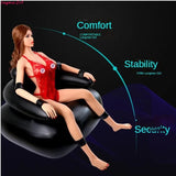 Inflatable Sex Furniture With Vibrator Dildo Sofa Sex Toys  Masturbator  Soft Silicone.