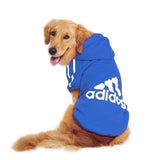 Winter Dog Clothes Adidog pet Sport Hoodies