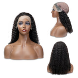 250 Density Kinky Curly Lace Wig 13x6 T Part Lace Front Wig Brazilian Curly Human Hair Wigs 5x5 Lace Closure Wig