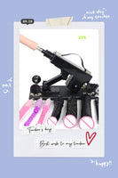 Sex Machine Automatic With Dildo Attachments Masturbation Pumping Gun Sex Product Toy