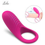 Vibrator Sex Toy Clitoris Stimulator Masturbator Man Penis Sleeve Vibrator Ring