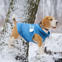 Winter outdoor dog clothes Fleece Dog Vest Jacket