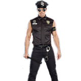 Police Officer Policeman Costumes Cosplay for Men Women Couples Halloween