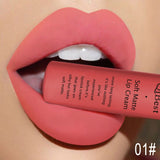 34 Colors Liquid Lipstick Waterproof Matte Nude Lipstick Pigment Red Long Lasting Lip Gloss Women Makeup Lipgloss