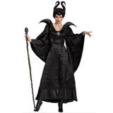 S-2XL Halloween Witch Maleficent Sleeping Beauty Movie Costume