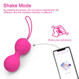 APP Remote Control Vagina Balls Vibrator Female Vaginal Tight Exercise Kegel Ball 10 frequency Vibrating Eggs Sex toy