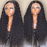 30 Inch Water Wave Lace Front Human Hair Wigs Curly Human Hair Wigs Wet And Wavy Loose Deep Wave Frontal Wig
