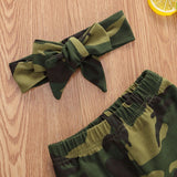 Toddler Newborn Baby Girls Boys camo outfit