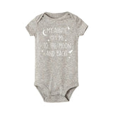 My Auntie loves  Me To The Moon and Back onesie outfit