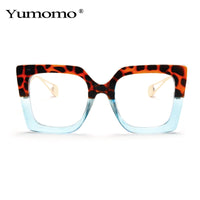 Vintage Transparent Square Glasses