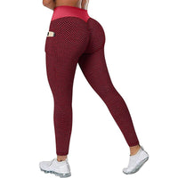 Sexy Mesh BUTT Lifting Women Leggings Fitness High Waist Tummy Control Seamless Pants Push Up Workout Gym Running Pants