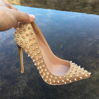 Glitter Sequins Pointed Toe Stiletto Pumps 11+ - Divine Diva Beauty
