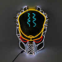 Cosplay Halloween Party Mask Luminous Light up Led Mask EL Wire Neon Glowing Anime Mask Masque Masquerade Masks Horror Mask