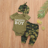 Toddler Newborn Baby Girls Boys camo outfit