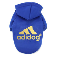 Winter pet dog clothes letter dog Hoodie design Cool dog Pullover