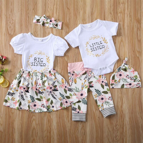 Big/Little Sister Matching Baby Girl outfit bby