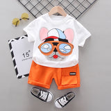 Children Cartoon 2Pc Toddler Casual outfit bby