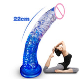 8inch Realistic Dildo Powerful suction cup sex toy